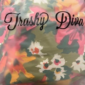 Trashy Diva Megan Dress Day Glow Floral Size 16